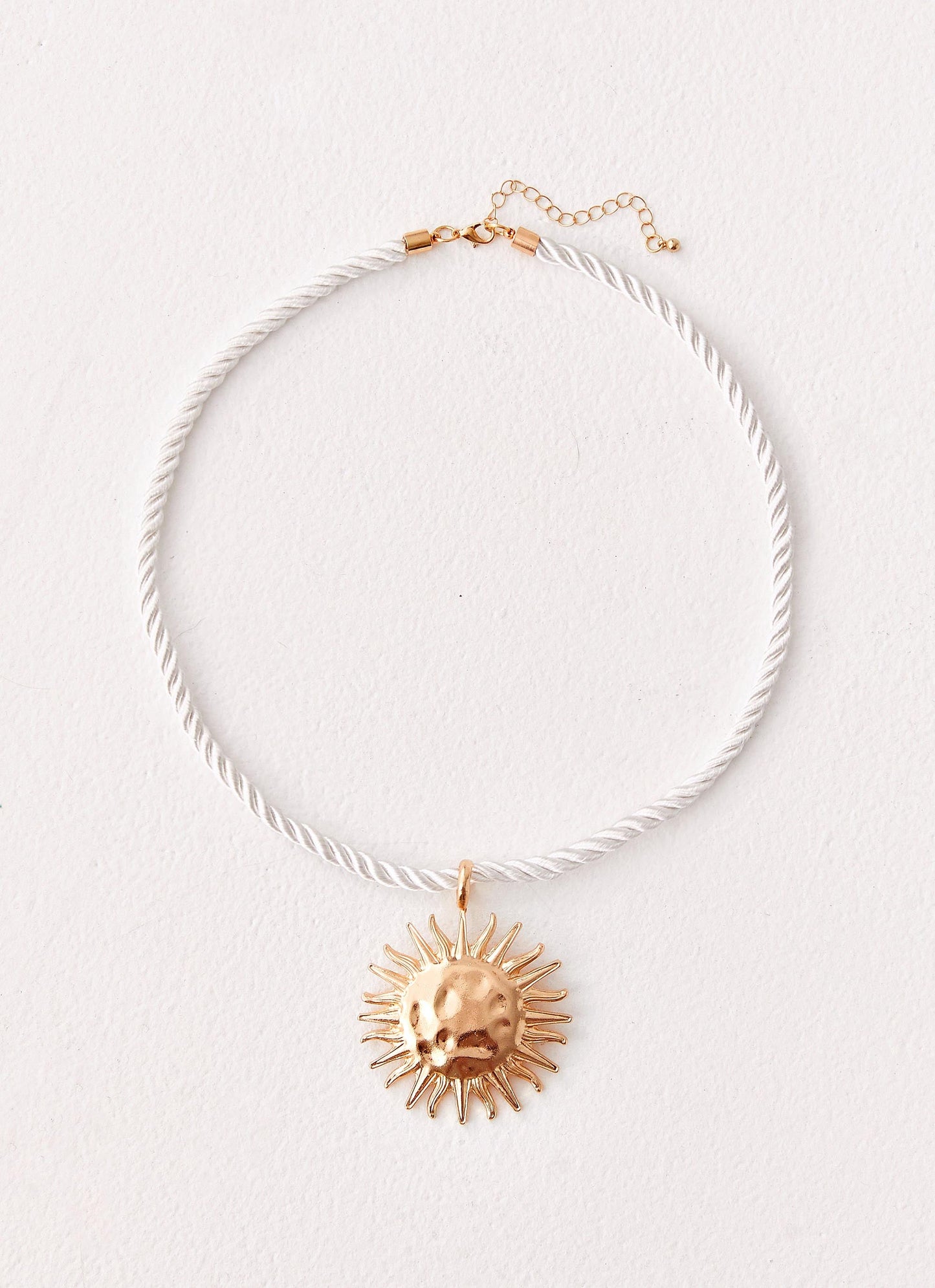 Amber Necklace - Gold