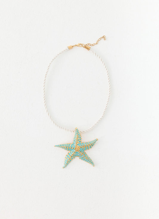 Starlust Necklace - Blue