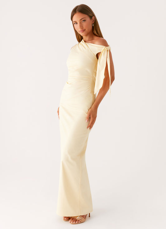 Marella Maxi Dress - Yellow