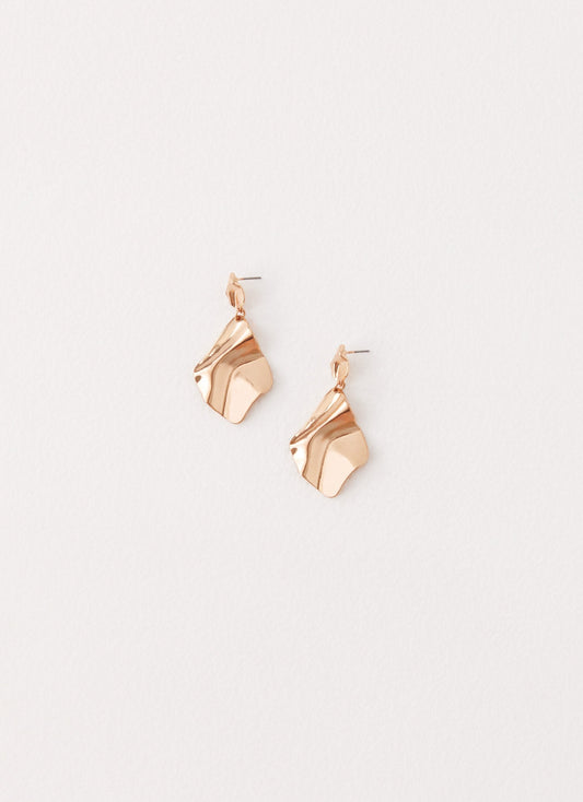 Palermo Earrings - Gold