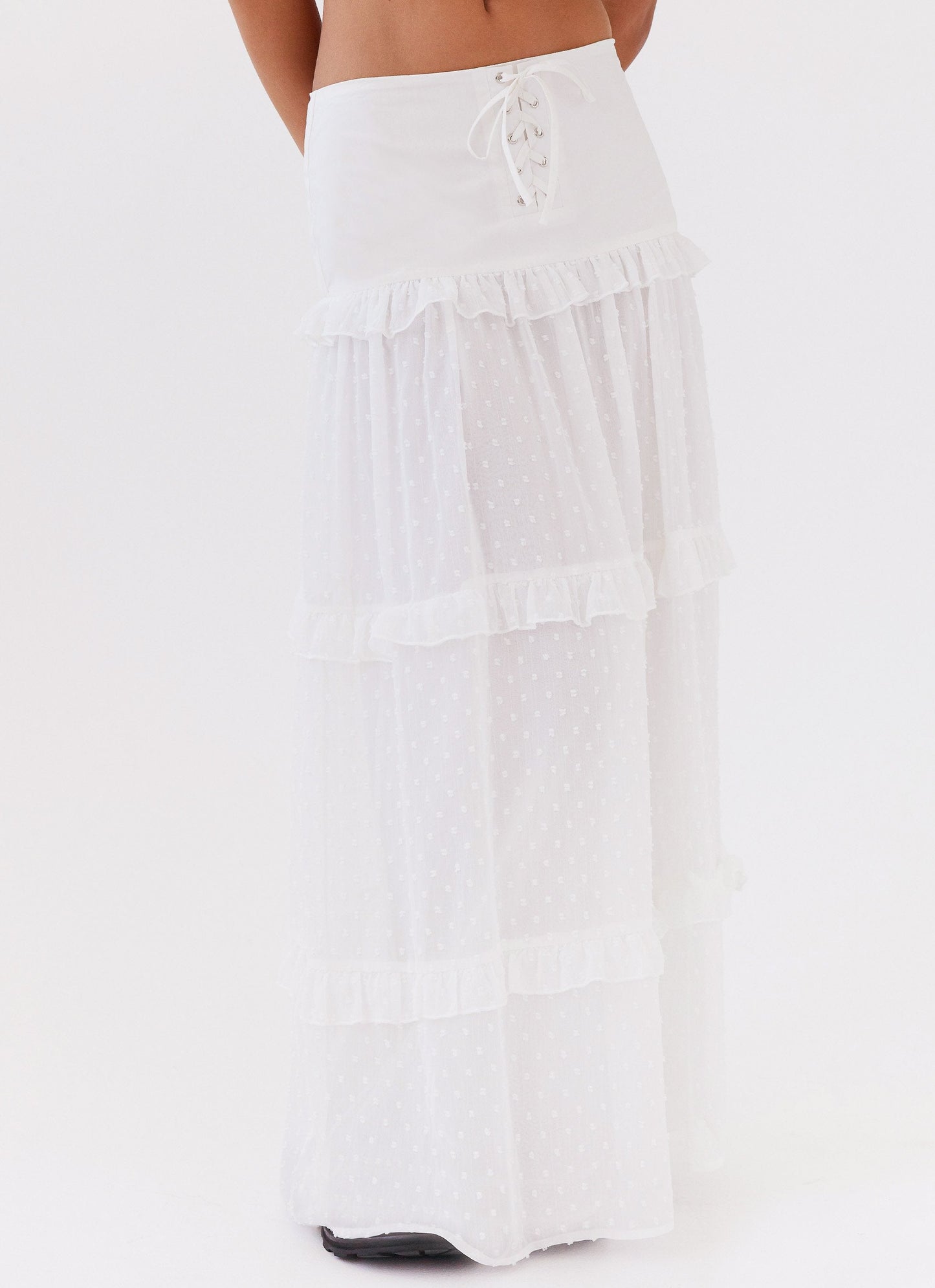 Esmeralda Maxi Skirt - White