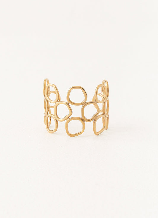 Summer Fling Bangle - Gold